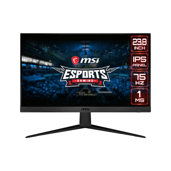 Ecran gaming MSI 23.8 Full HD Noir (OPTIX G24VE2) Ecran gaming MSI 23.8 Full HD Noir (OPTIX G24VE2)